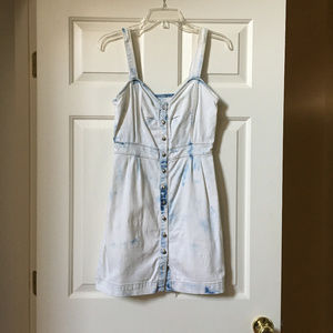 Denim washed dress Size maybe S